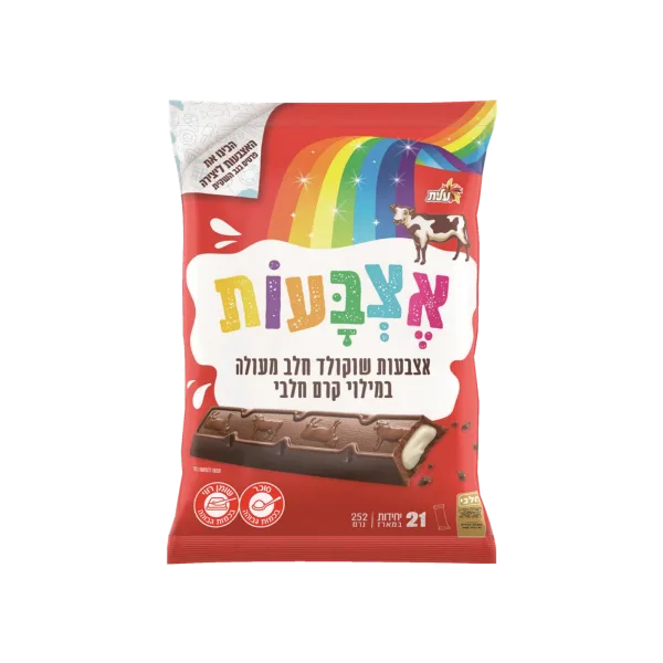 עלית | מארז אצבעות שוקולד במילוי קרם חלב