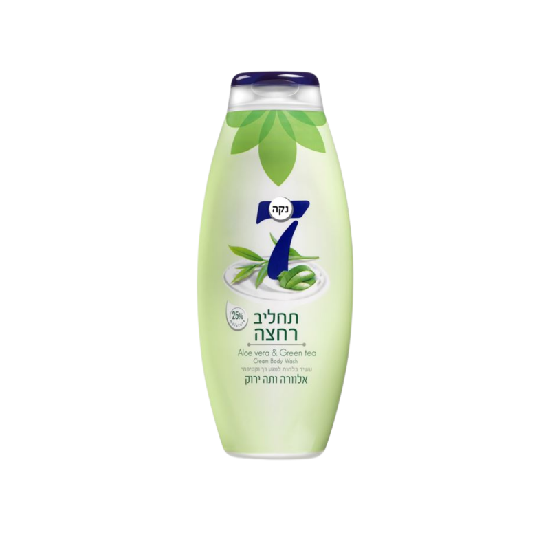 נקה 7 | תחליב רחצה אלוורה ותה ירוק