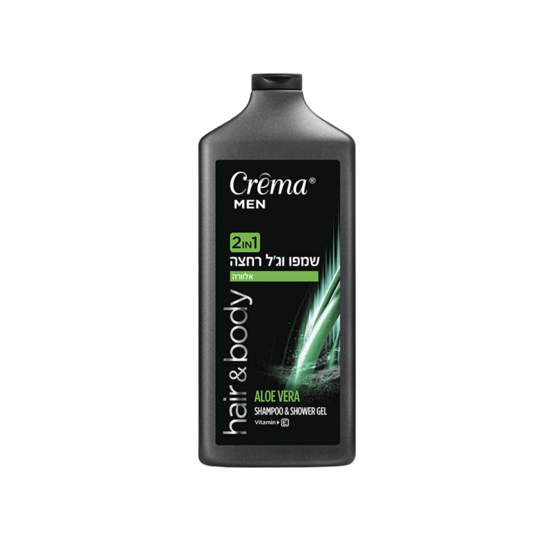 Crema | שמפו וג'ל רחצה לגבר אלוורה