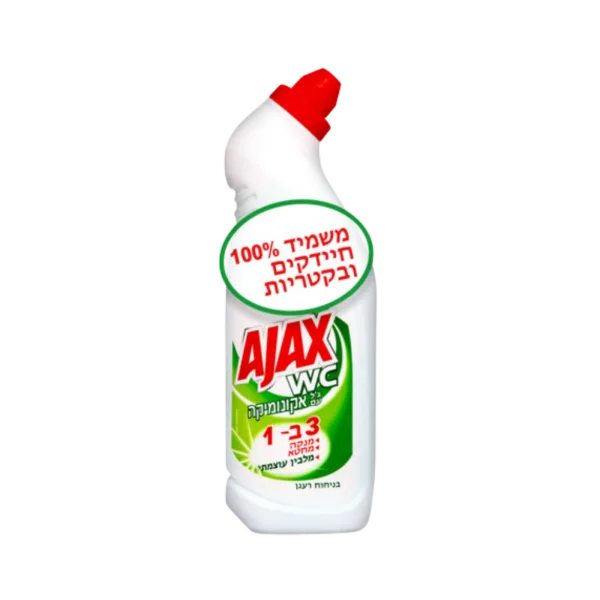 אג'אקס | ג'ל לשירותים עם אקונומיקה 3 ב- 1