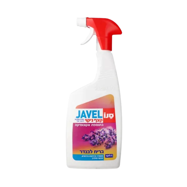 סנו JAVEL  | קצף ניקוי בתוספת אקונומיקה, בריח לבנדר