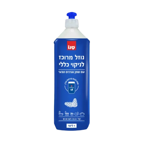 סנו | נוזל מרוכז לניקוי כללי עם שמן אורנים טבעי