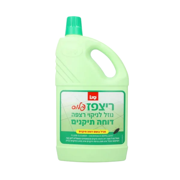 סנו | ריצפז פלוס נוזל לניקוי רצפה דוחה תיקנים