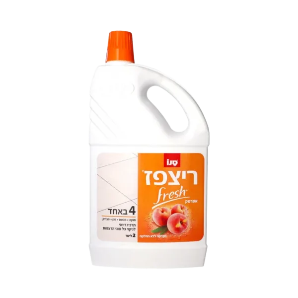 סנו | ריצפז פרש אפרסק תרכיז ריחני לכל סוגי הרצפות