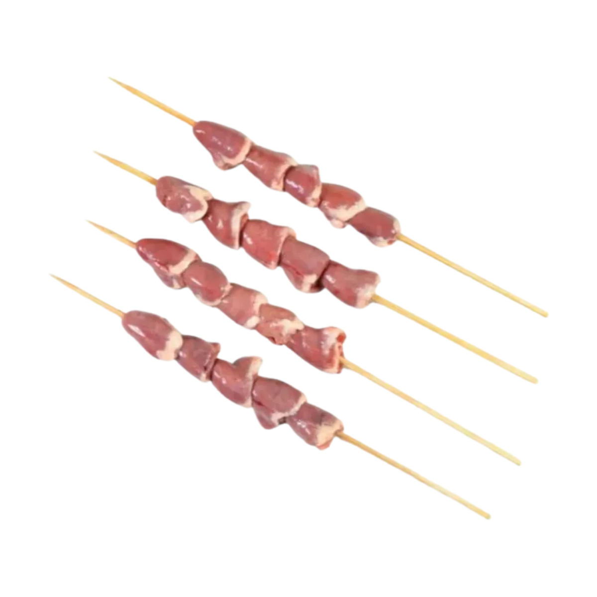 Chicken Heart Skewers, approx. 600 g