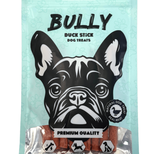 בולי חטיף לכלב מקלות ברווז | 60 גרם