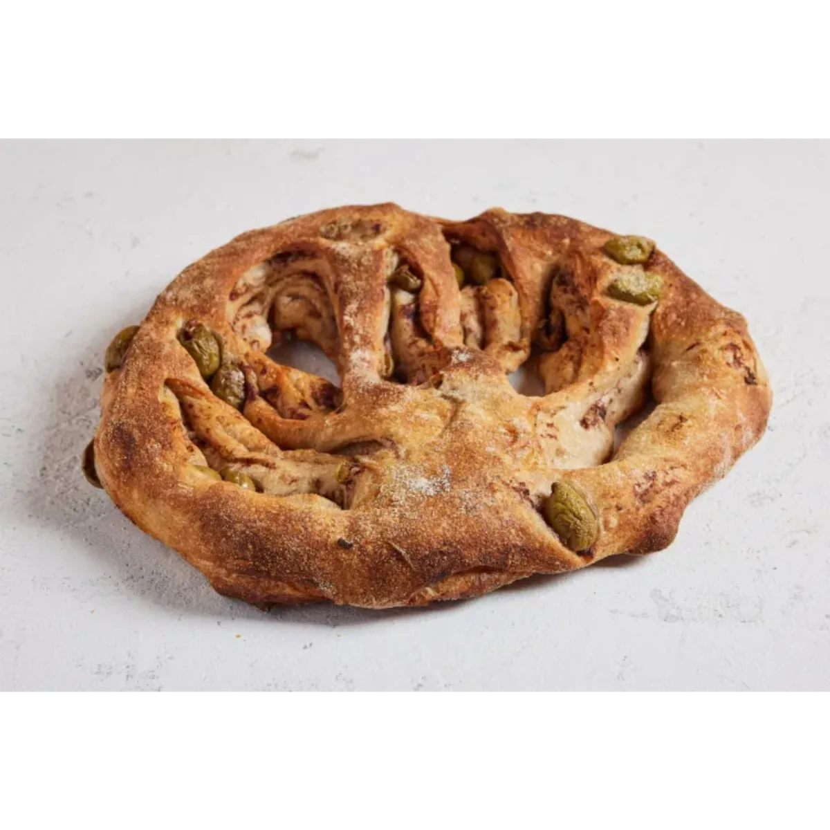Olive Fougasse Bread