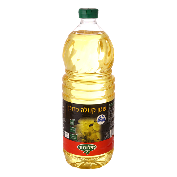 שמן קנולה מועשר בנוגדי חמצון