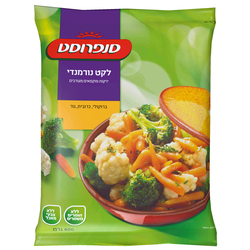 סנפרוסט | 800 גרם לקט נורמנדי כרובית ברוקולי גזר