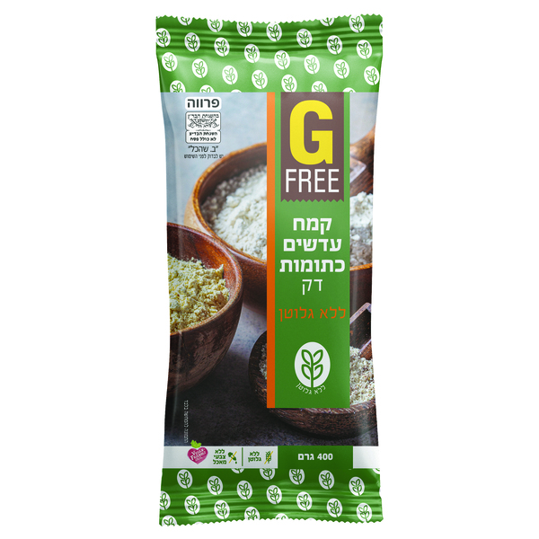 ג'י פרי | 400 גרם קמח עדשים כתומות דק