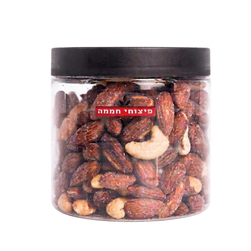 תערובת שקדים וקשיו מטוגנים