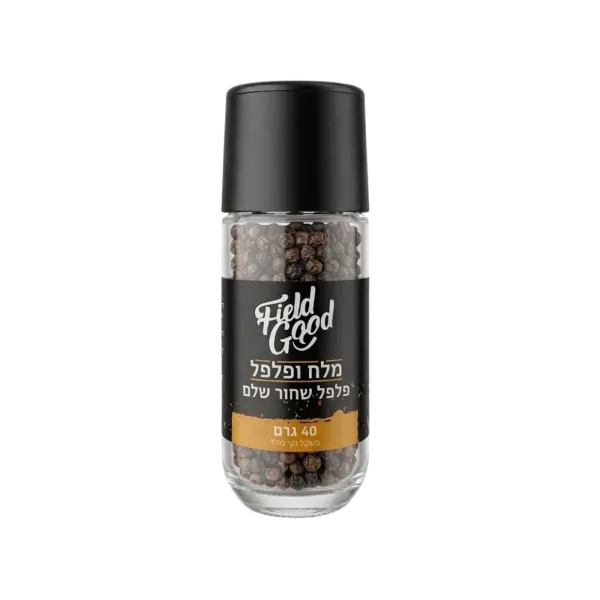Whole Black Pepper in Grinder