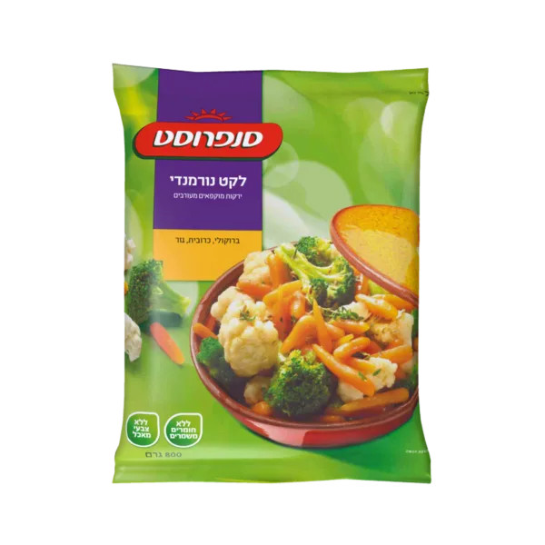 סנפרוסט | לקט נורמנדי כרובית ברוקולי גזר