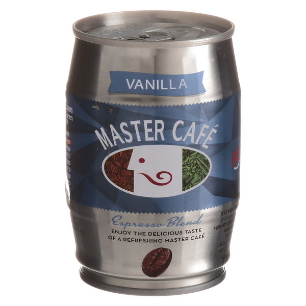 מאסטר קפה | משקה קפה קר בטעם וניל