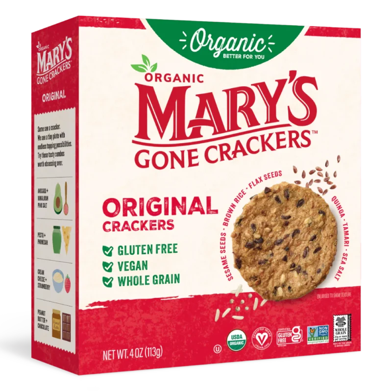 מריז' אורגניקס קרקר בריאות חטיף