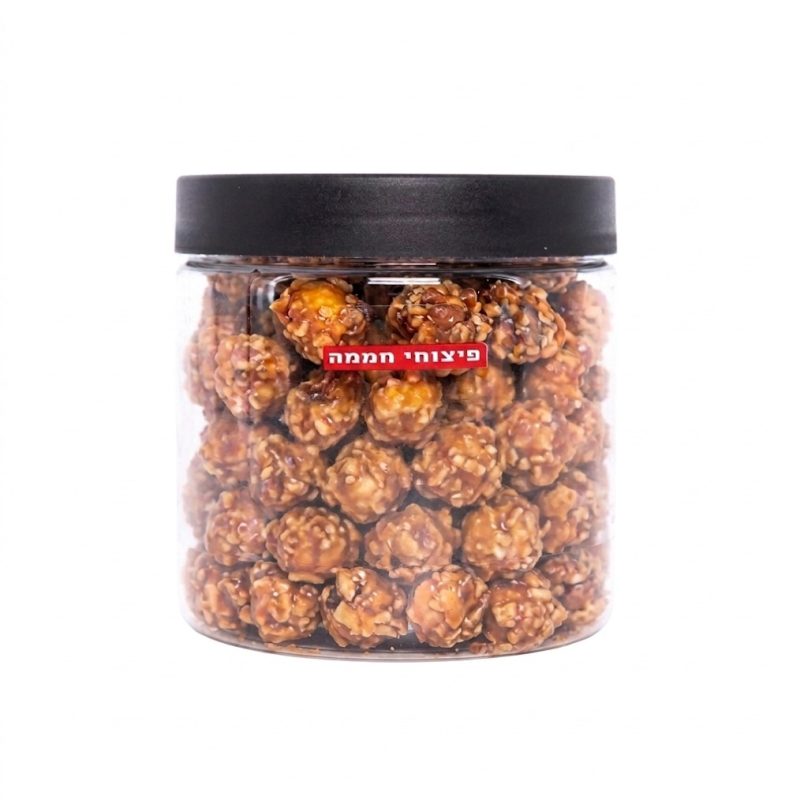 אגוז לוז מקורמל בציפוי קוקוס