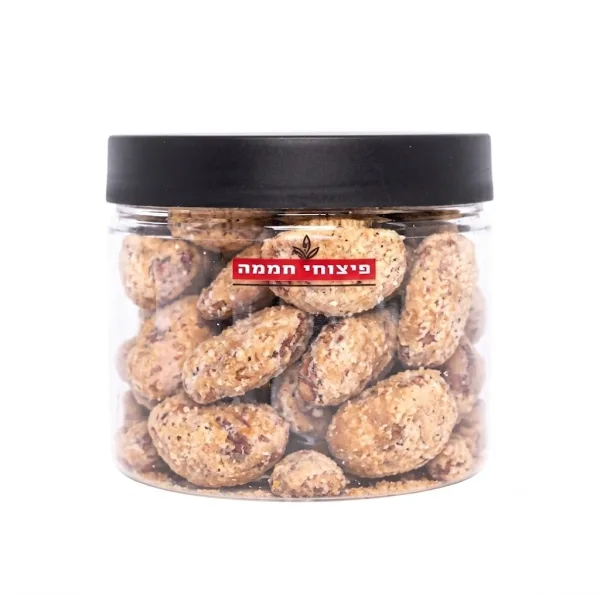 Pretzel-Coated Caramelized Pecans