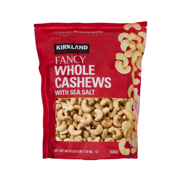 KIRKLAND | קשיו גדול עם קלוי עם מלח ים