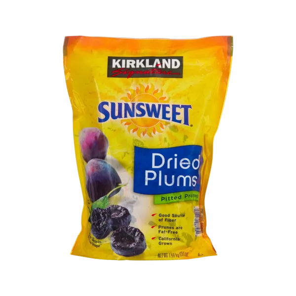 KIRKLAND | תערובת שזיפים מיובשים מגולענים