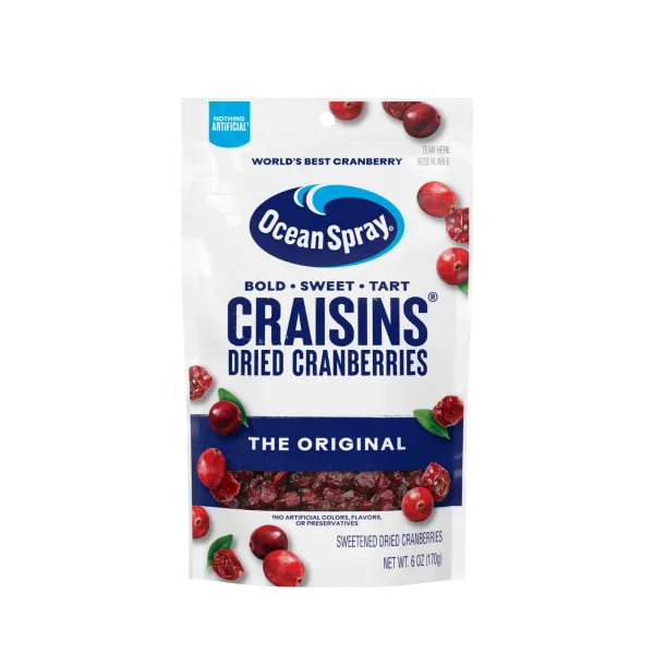 Ocean Spray | חמוציות ממותקות ומיובשות