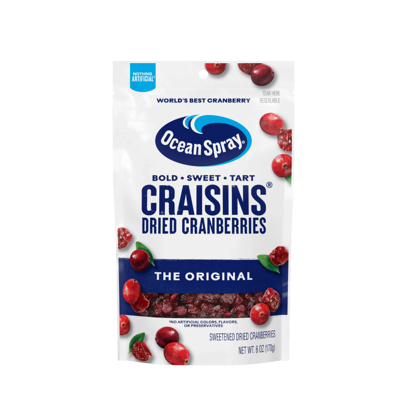 Ocean Spray | חמוציות ממותקות ומיובשות