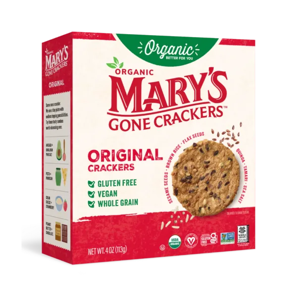 ORGANIC MARY'S | קרקר בריאות חטיף