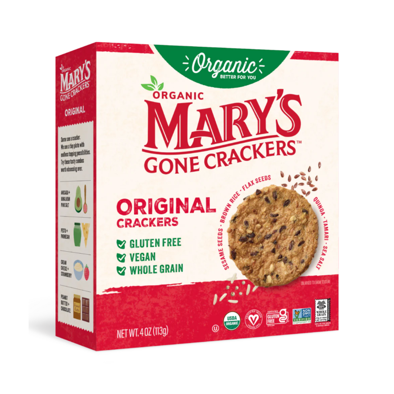 ORGANIC MARY'S | קרקר בריאות חטיף