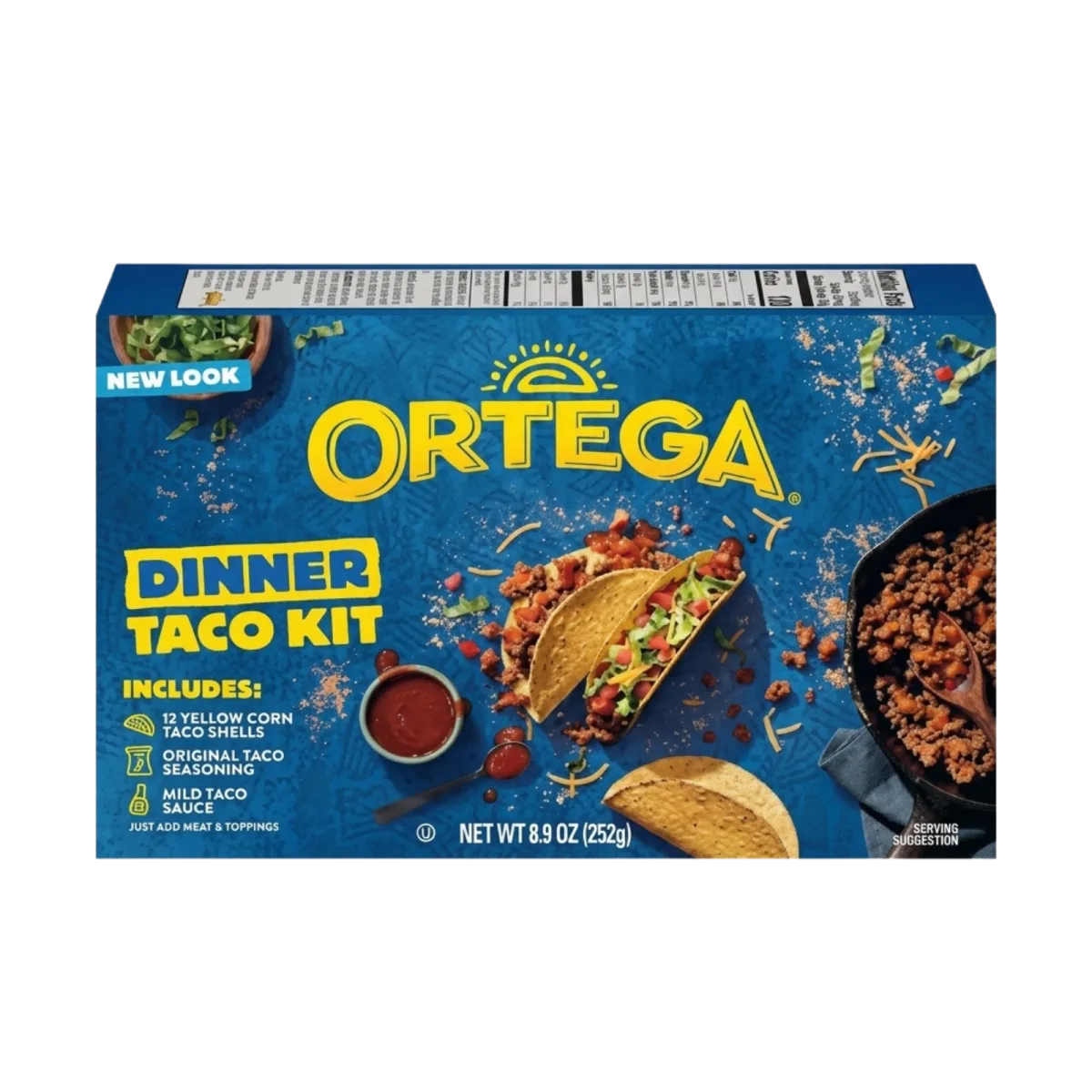 ORTEGA | קיט ארוחת טאקו 12 יחידות