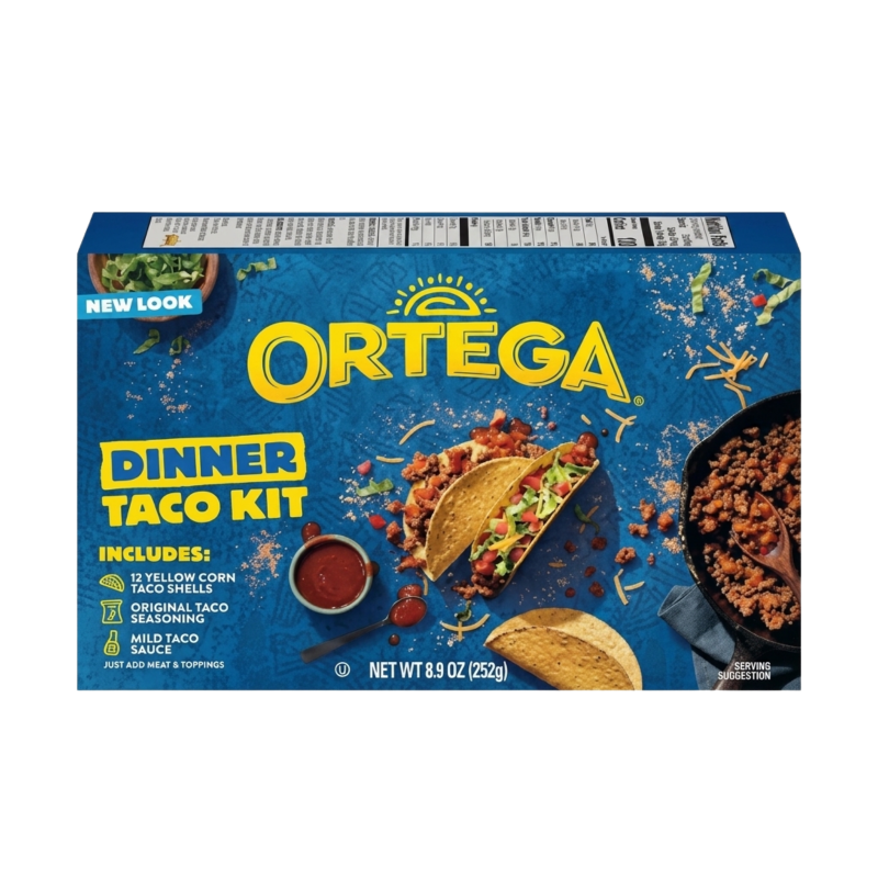 ORTEGA | קיט ארוחת טאקו 12 יחידות