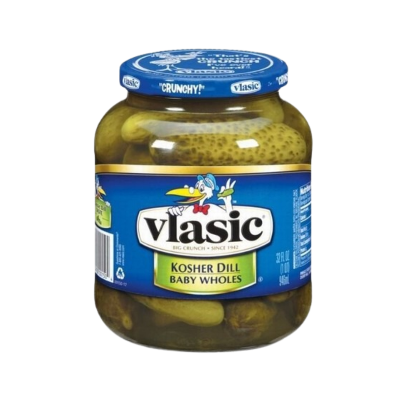 Vlasic | מלפפון חמוץ בייבי דיל שלם