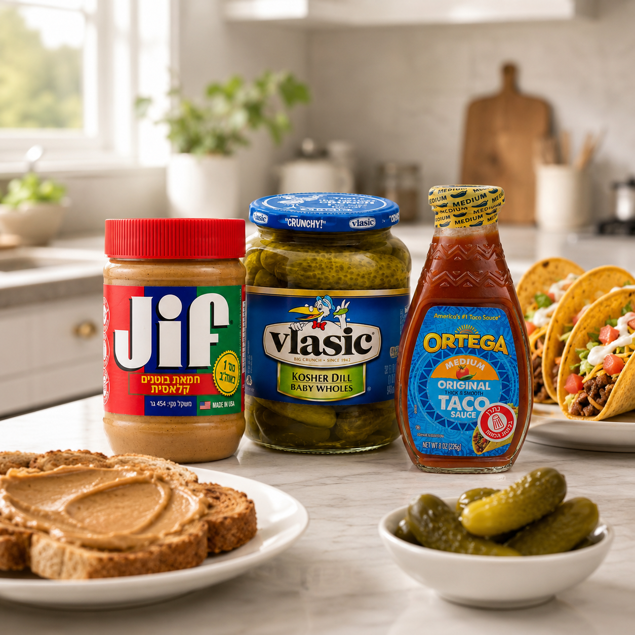 American Pantry Bundle | Jif, Vlasic & Ortega – תמונה 2