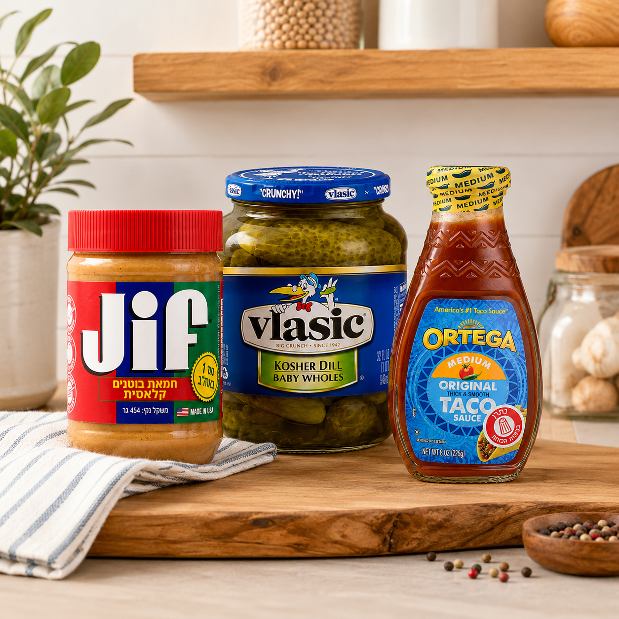 American Pantry Bundle | Jif, Vlasic & Ortega – תמונה 3