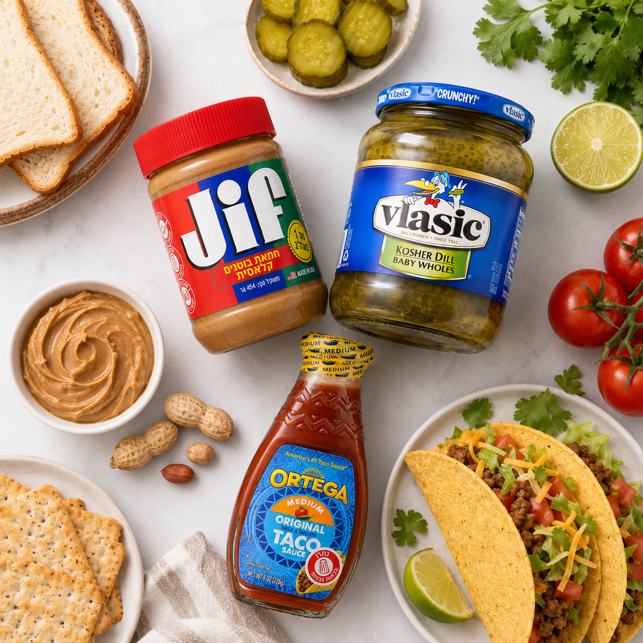 American Pantry Bundle | Jif, Vlasic & Ortega – תמונה 4