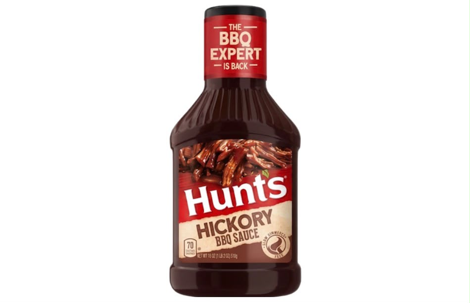 HUNTS | רוטב ברביקיו הנטס היקורי מעושן