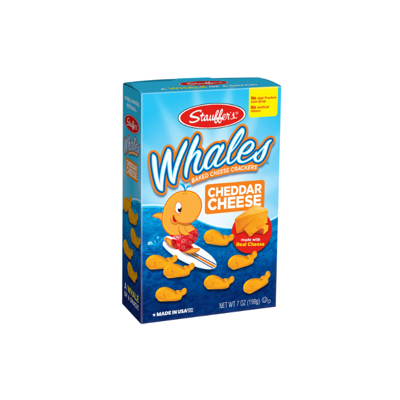 WHALES | Cheddar Cheese Crackers