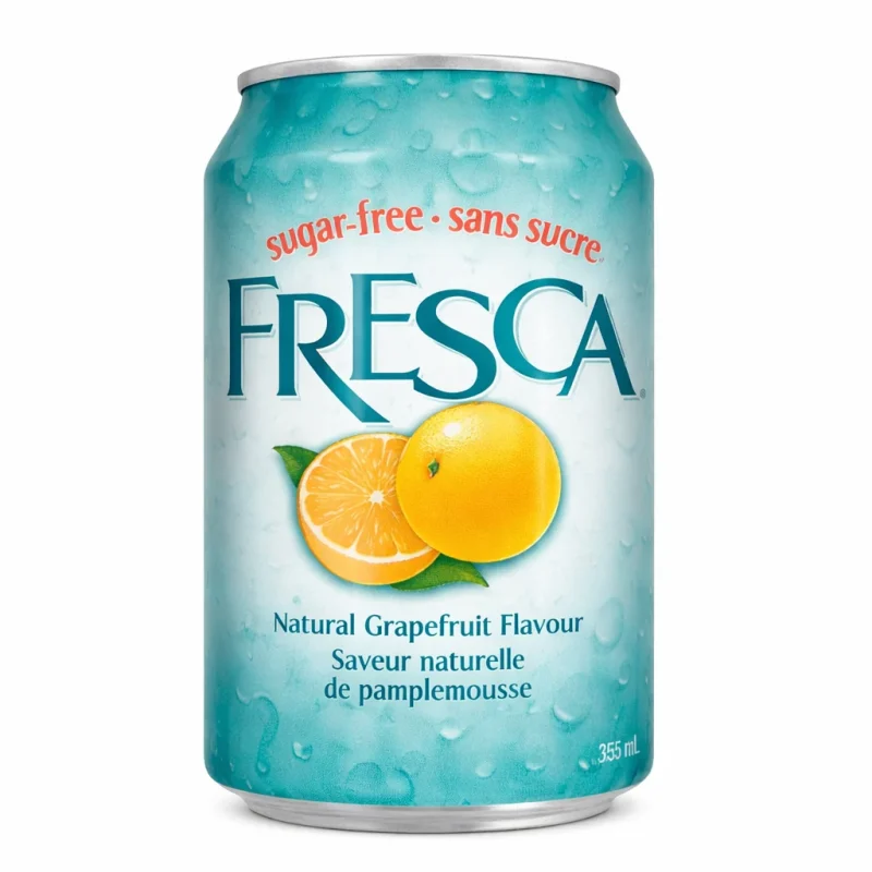 FRESCA משקה מוגז בטעם הדרים ללא סוכר | 12 יחידות