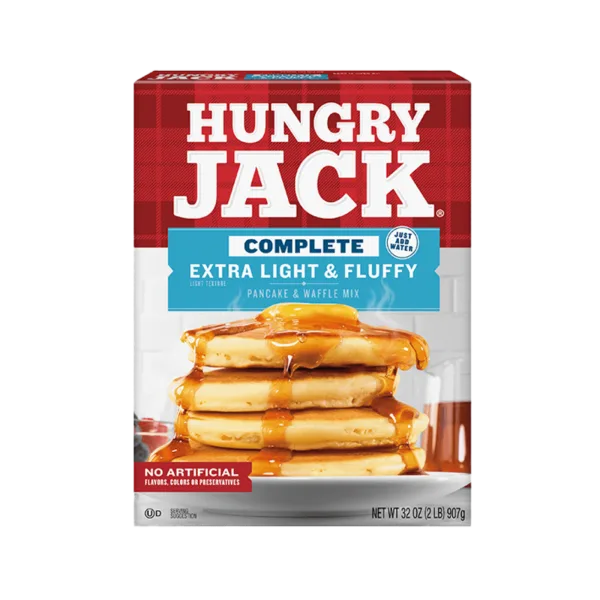 HUNGRY JACK | תערובת להכנת פנקייק קליל ואוורירי